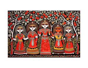 Madhubani  Painting Ar 32