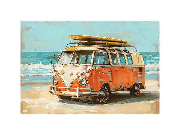 Campervan Beach Side