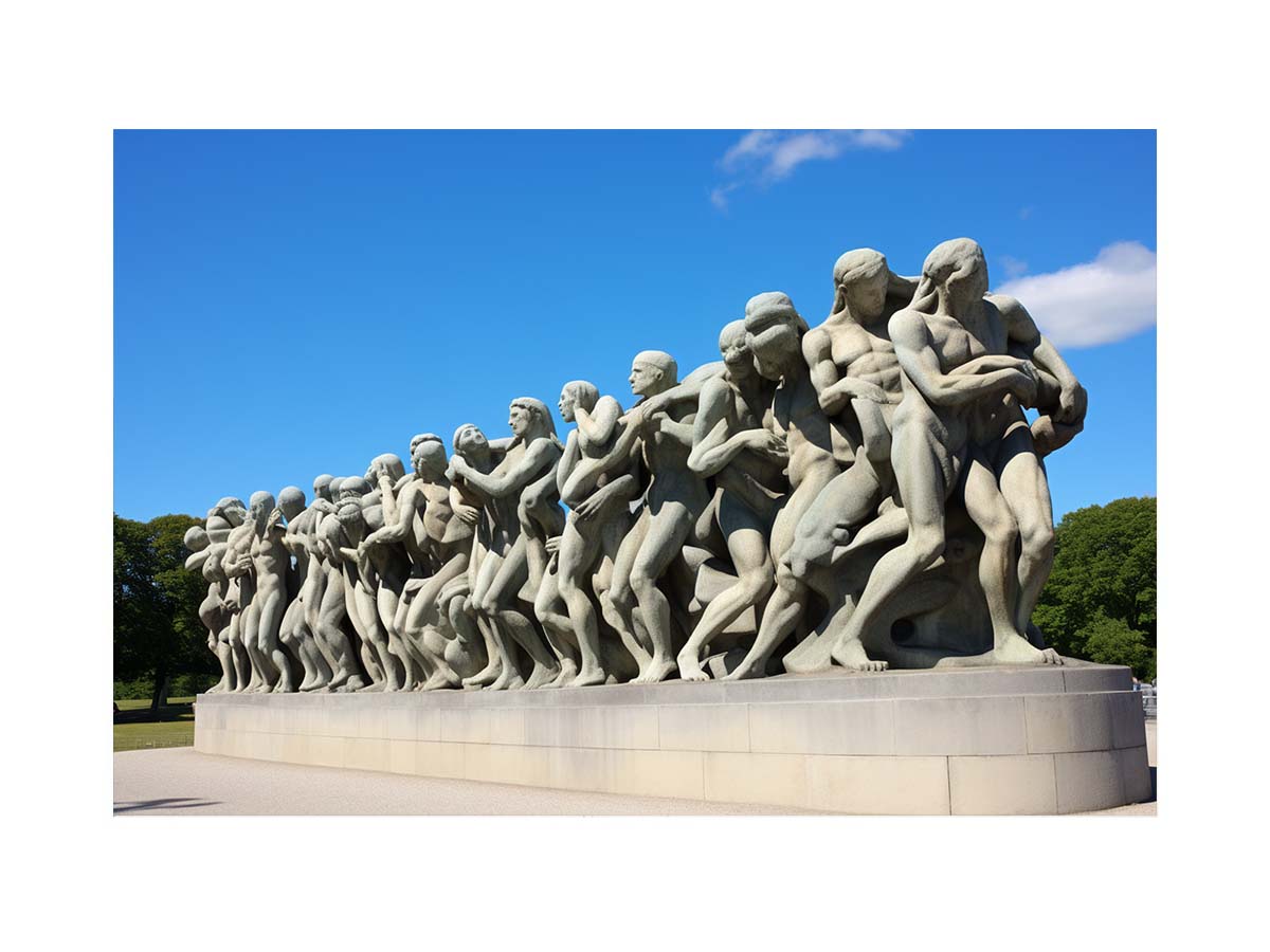 Vigeland Park Olso 