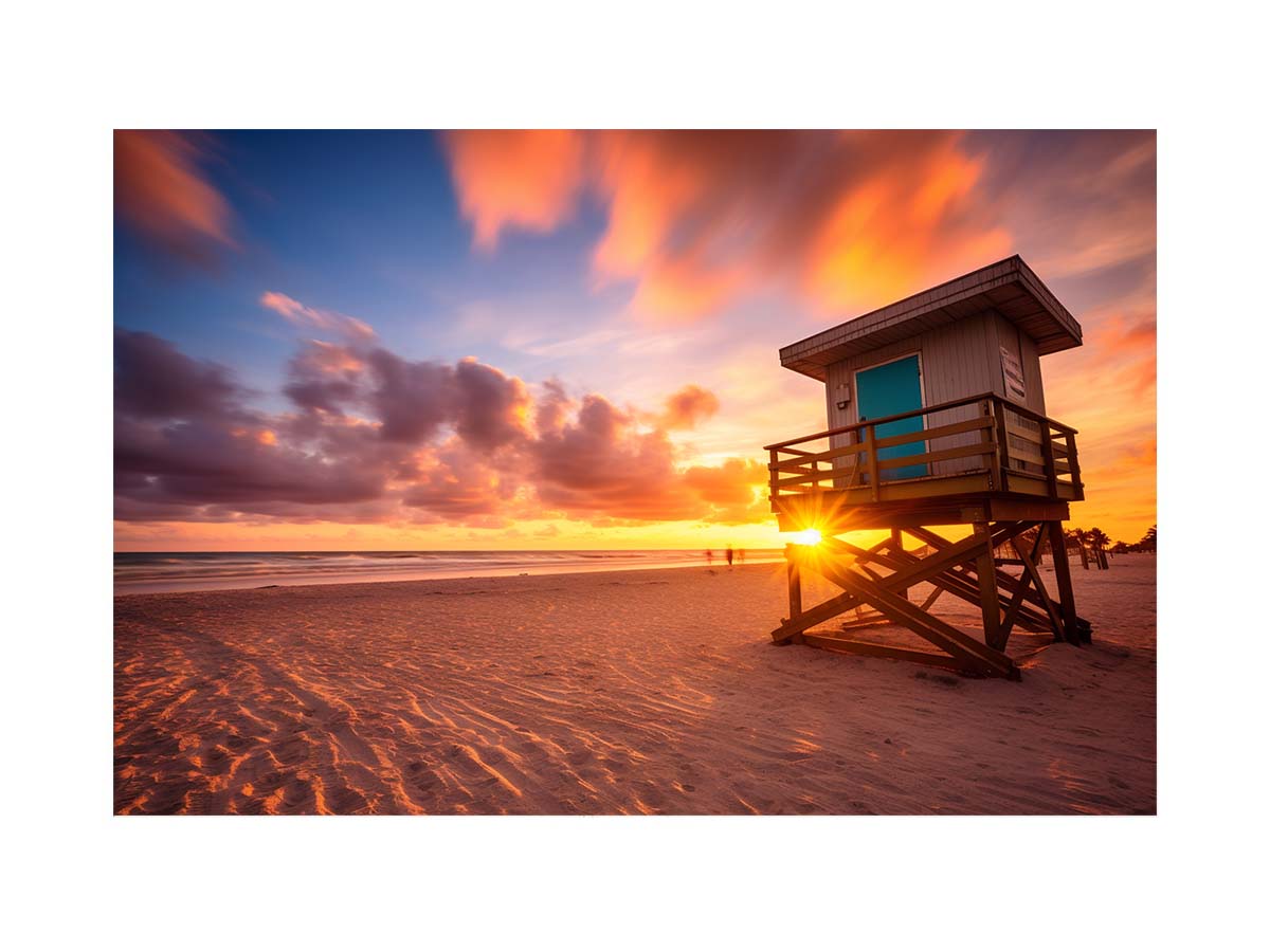 Florida Beach Sunset 