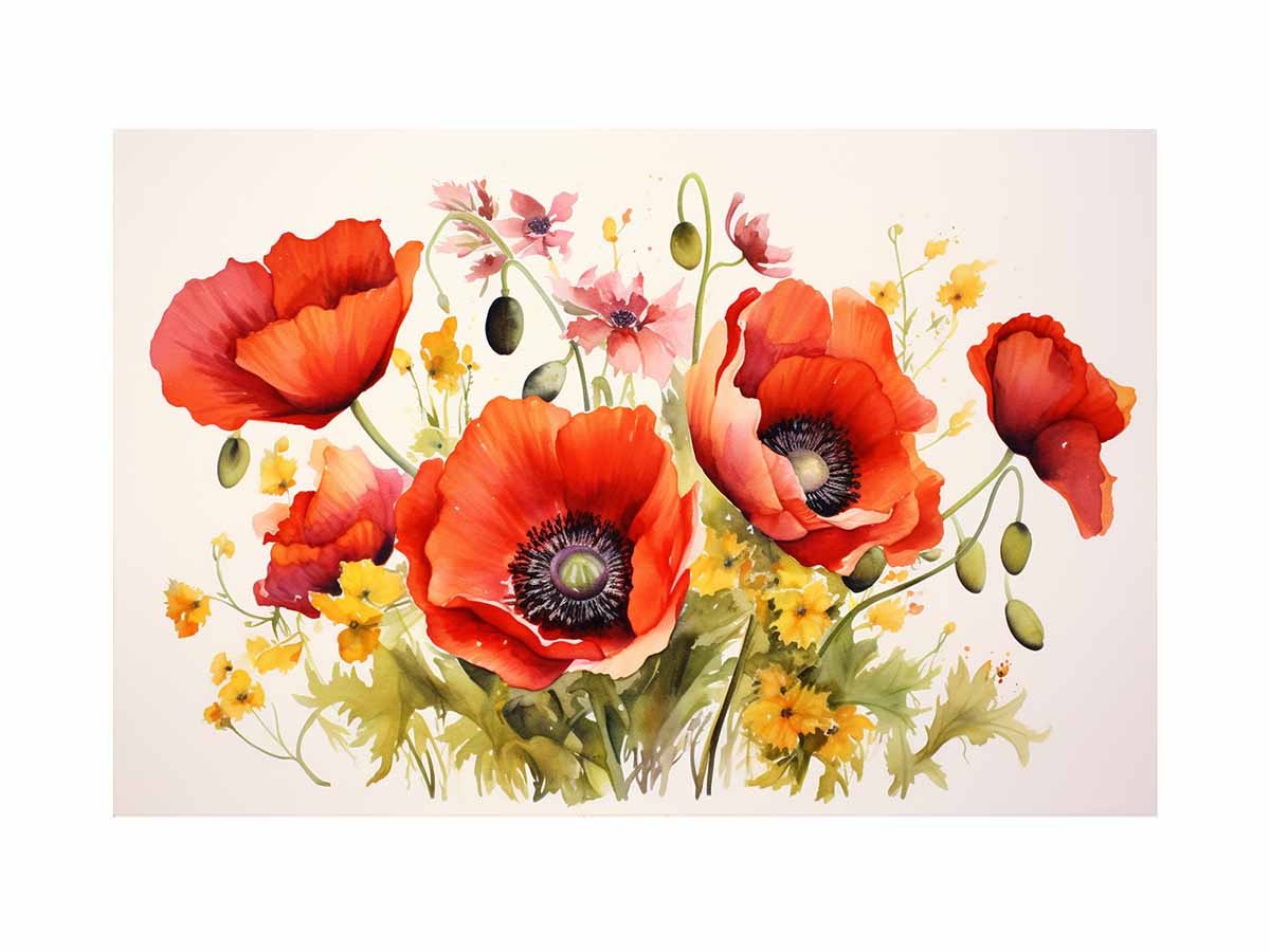 Poppy Flowers 