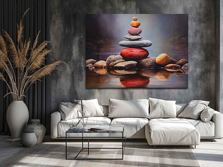 Stacking Stones – Canvas Art Prints