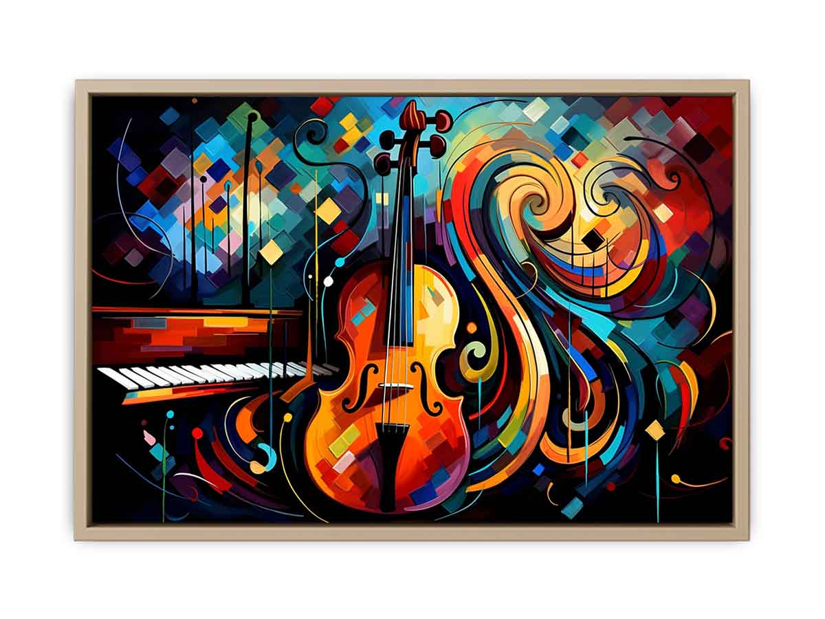 Music Art framed Print