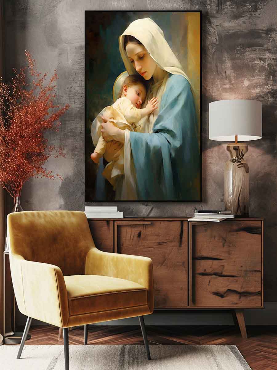 Mother Mary and Jesus 