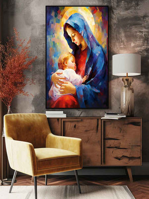 Mother Mary and Jesus 