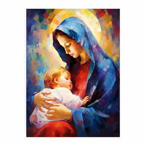 Mother Mary and Jesus 