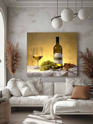 White Wine Still Life 
