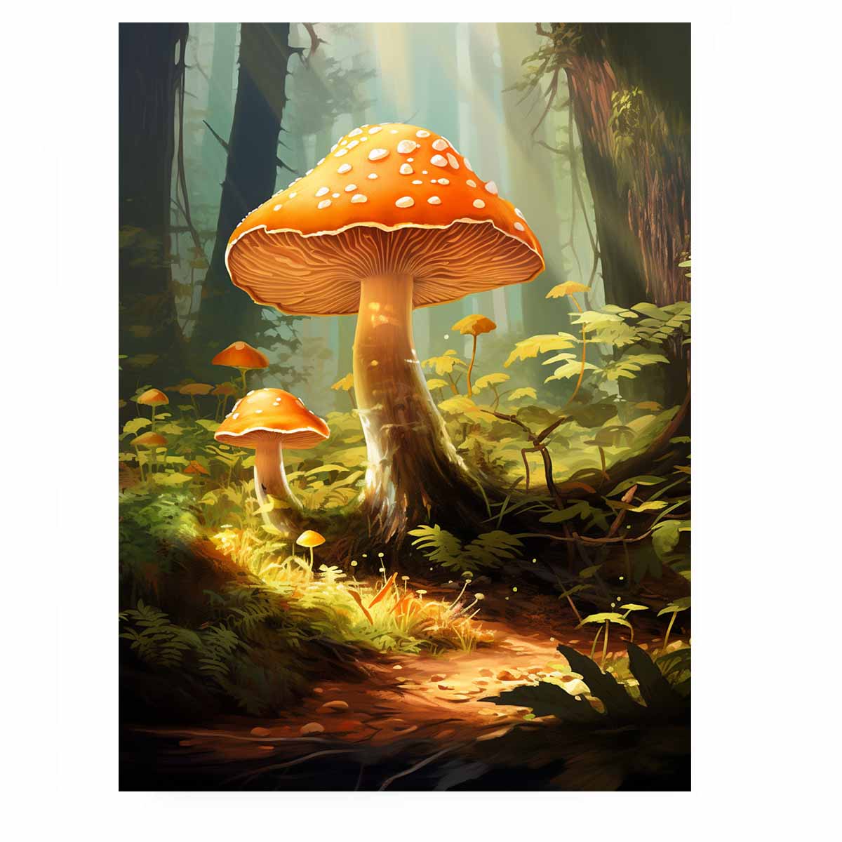 Mushroom   In Jungle