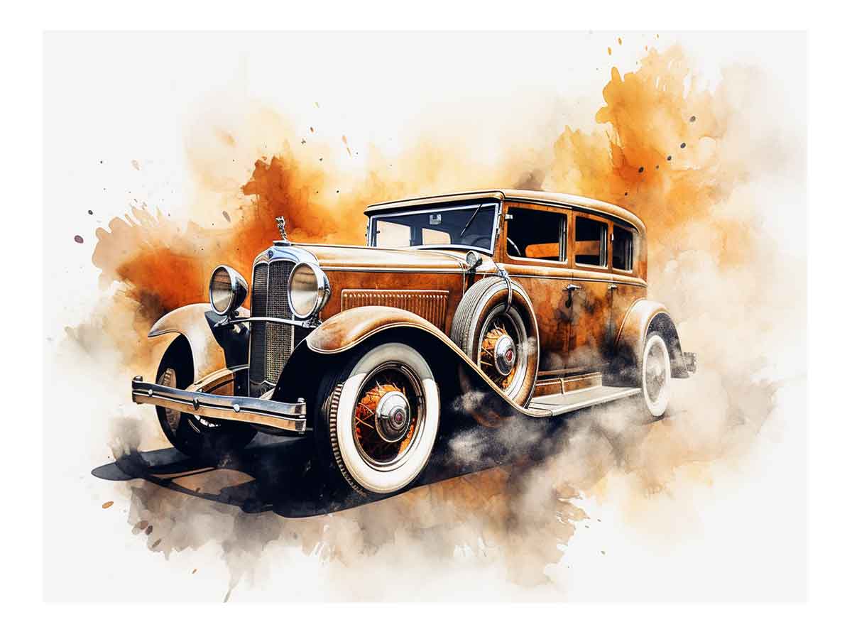 Vinatge Car Old Style 