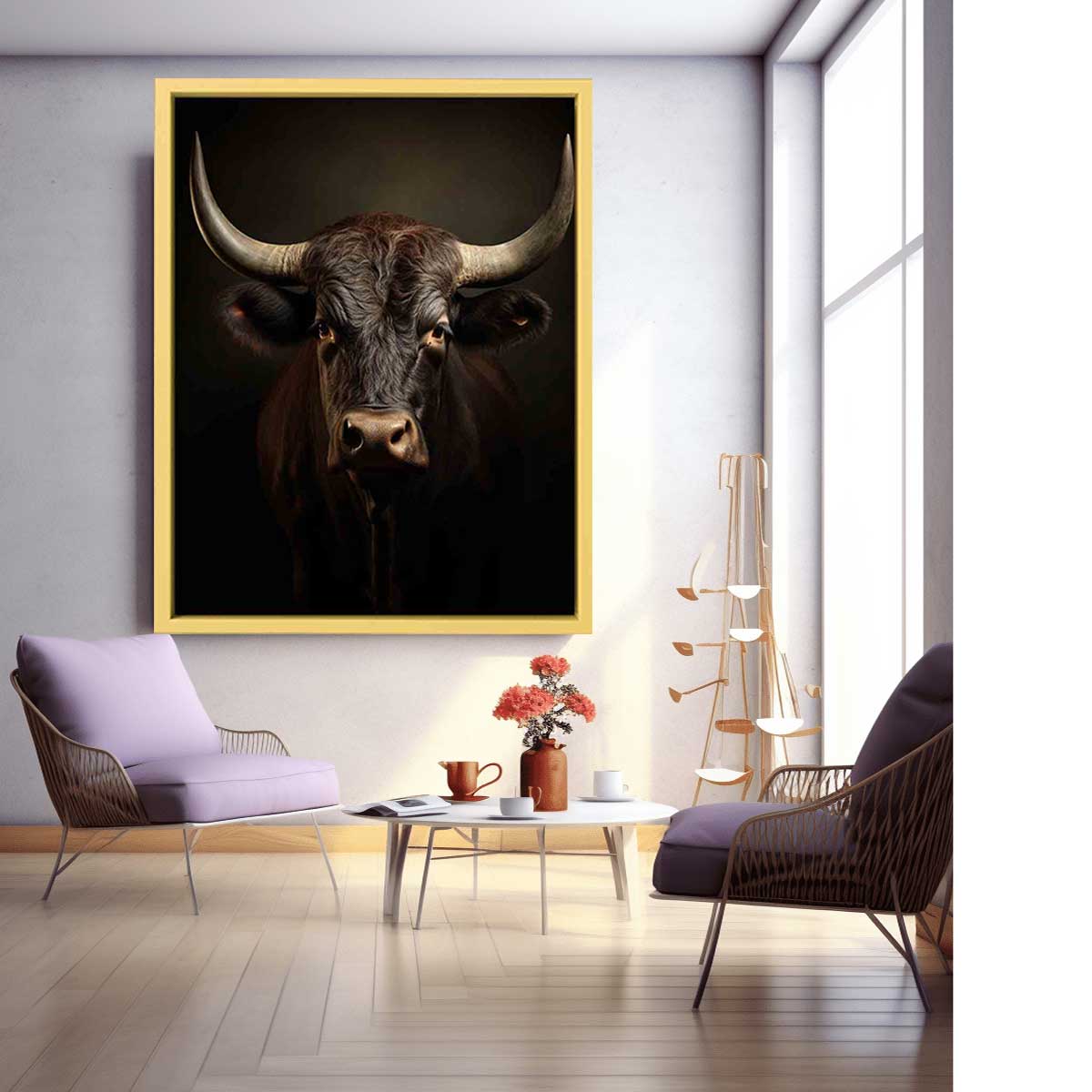 Bull Portrait