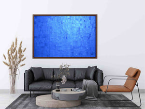 Blue Glass Wall 