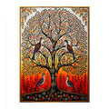 Madhubani Bird And Tree  