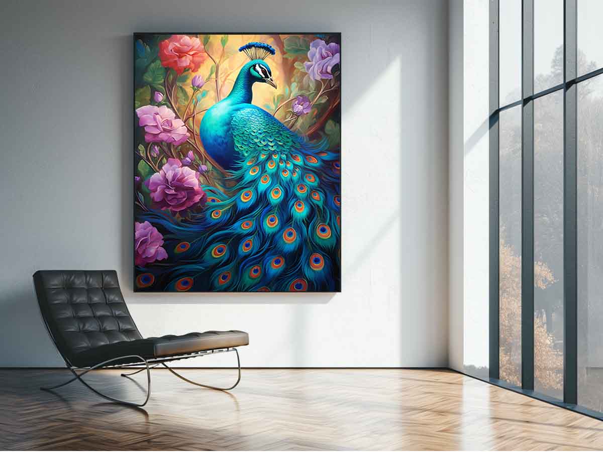 Peacock Poster 
