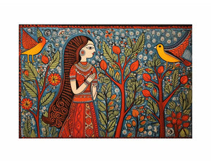 Madhubani Brids 