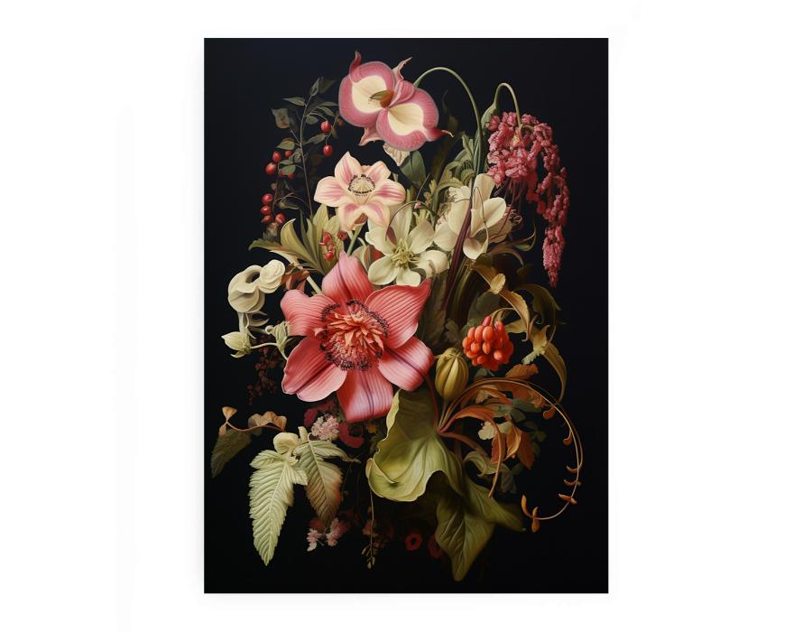 Leaf & Flowers