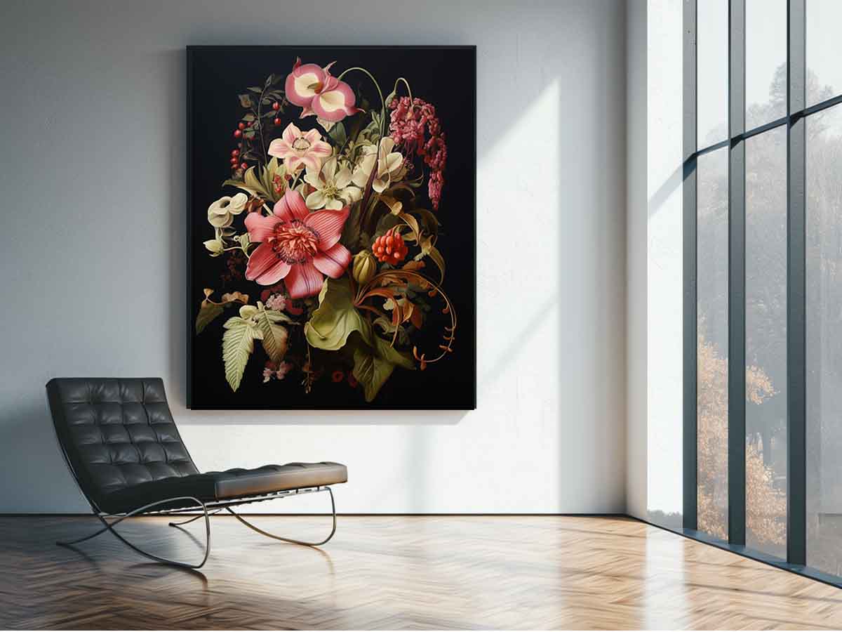 Leaf & Flowers