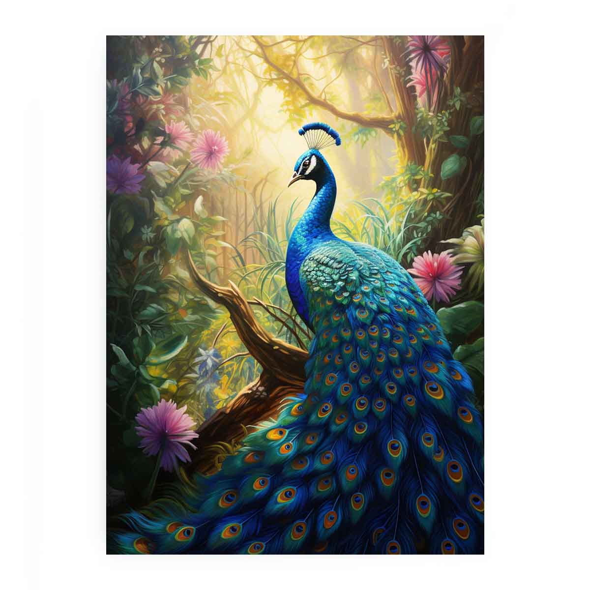 Royal Bloom of Feathers