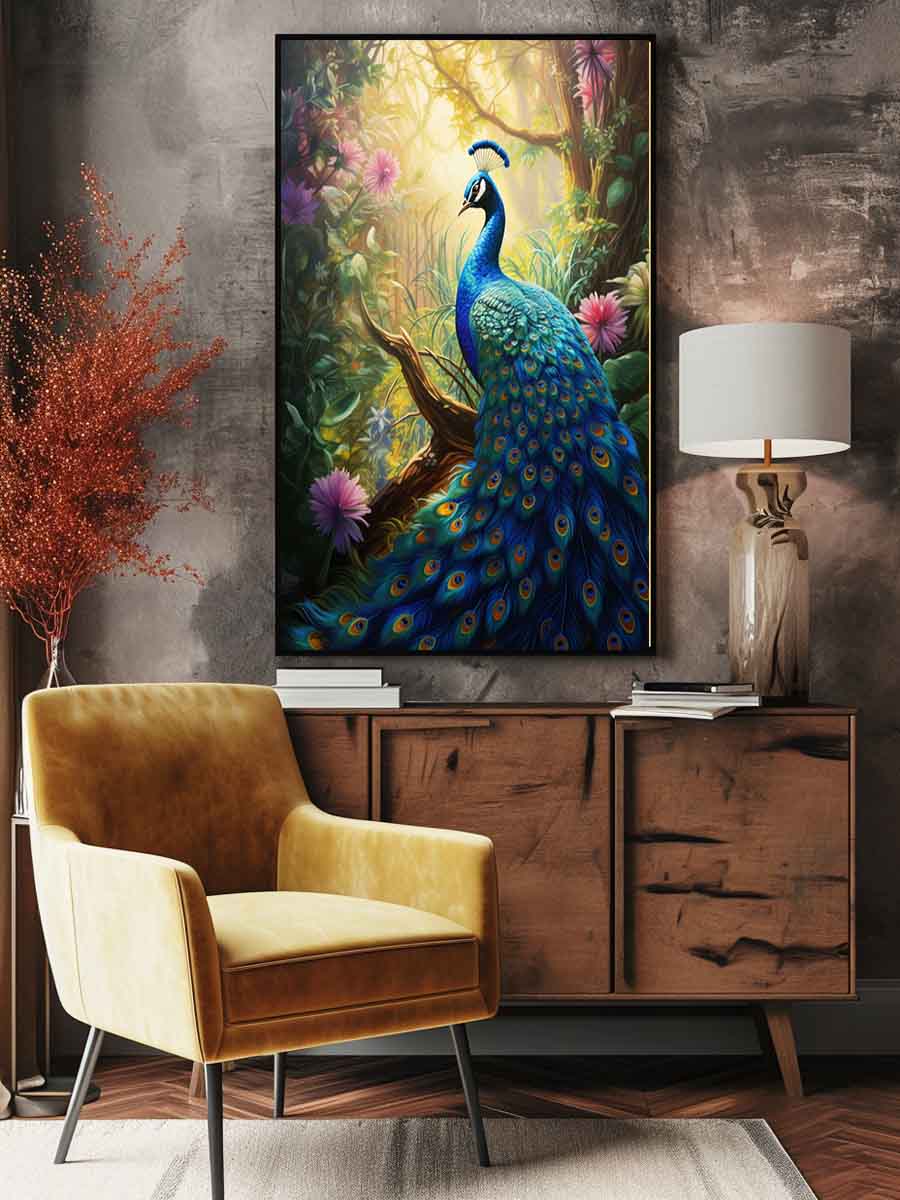Royal Bloom of Feathers