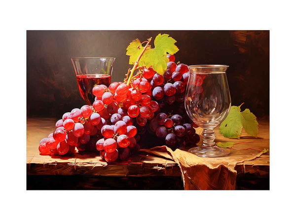 Grapes Still Life 