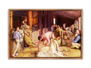 Shearing the Rams by Tom Roberts  Poster