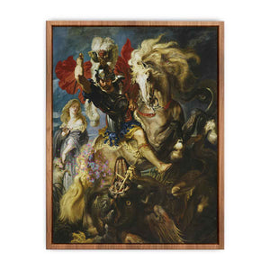  St. George and the Dragon by Paul Rubens   Poster