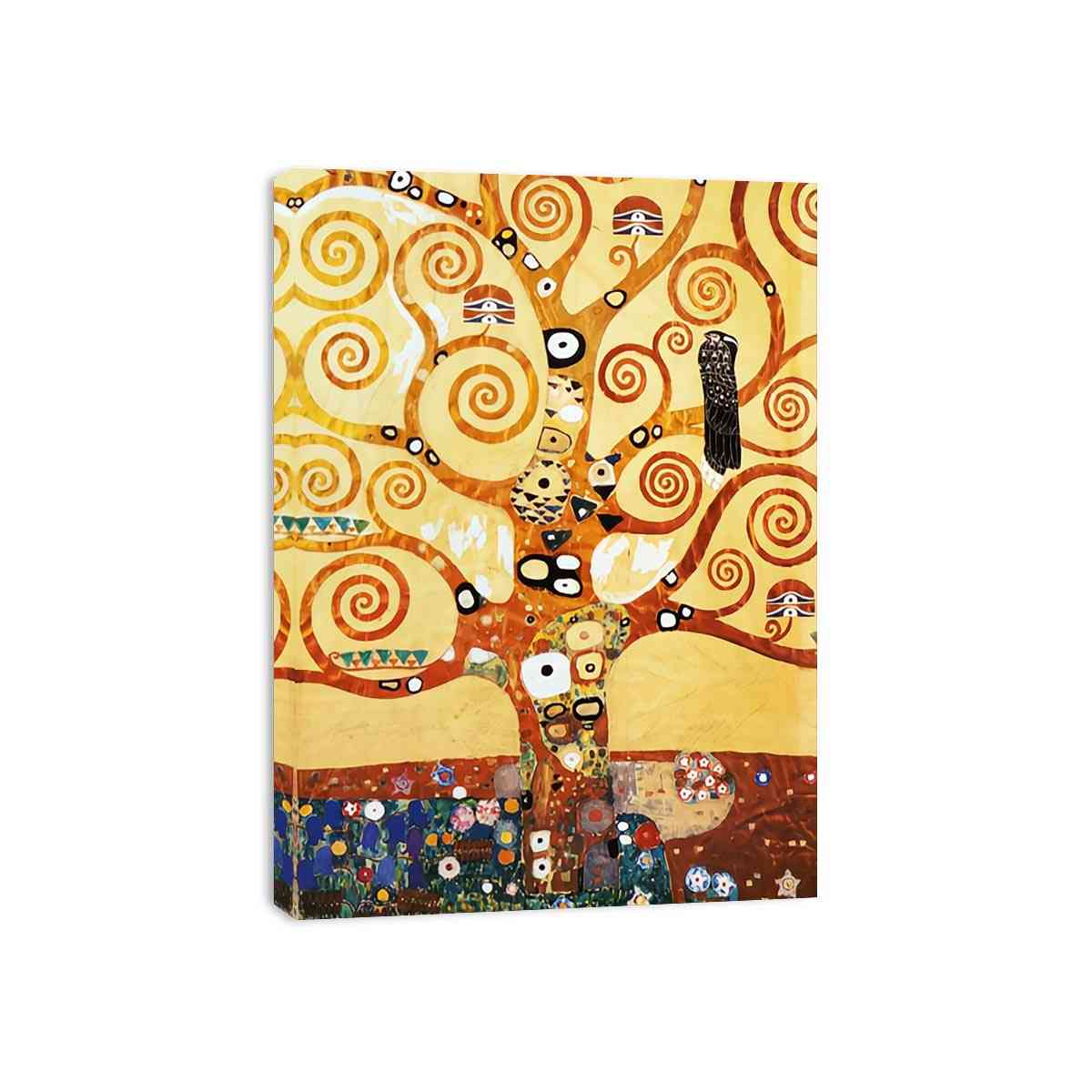  Cartoon for the Frieze  by Klimt  Canvas Print