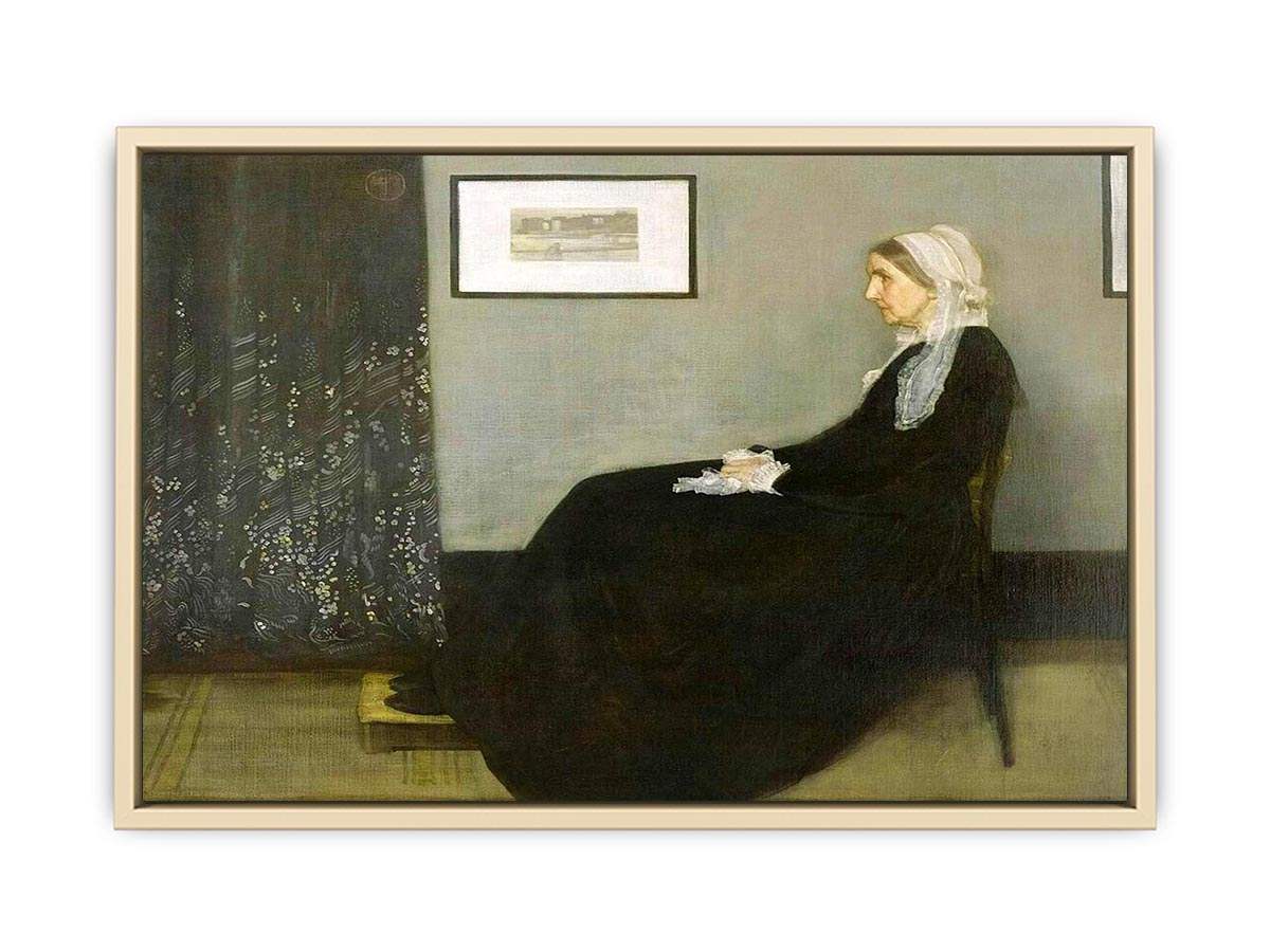 Whistler's Mother Painting by James McNeill Whistler Art Print