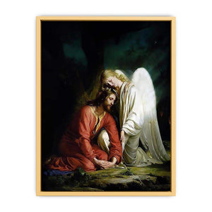 Christ at Gethsemane I Streched canvas