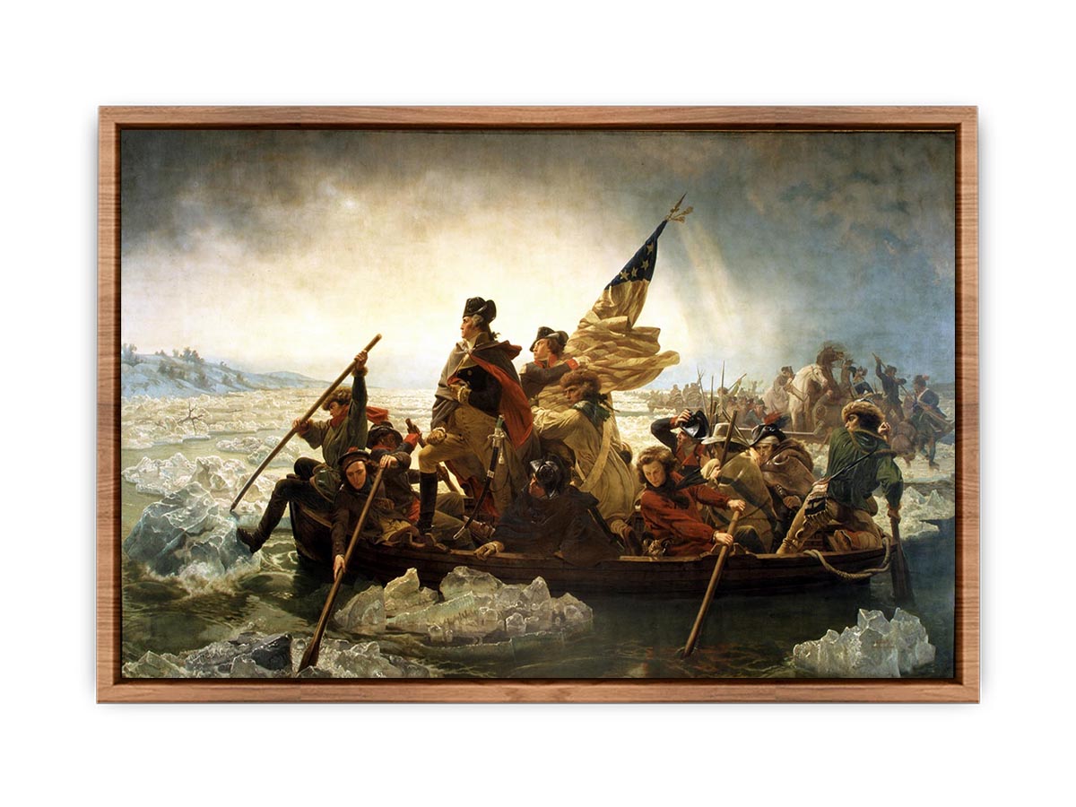 Washington Crossing the Delaware   Poster