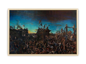 Dawn at the Alamo  Art Print