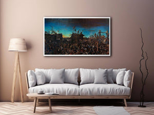 Dawn at the Alamo by Henry Arthur McArdle Painting