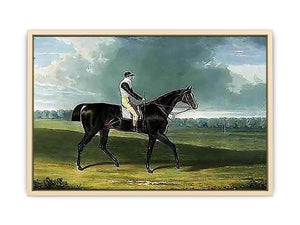 Filho da Puta', the Winner of the Great St. Leger at Doncaster  Art Print