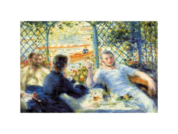 The Canoeists Luncheon by Pierre-Auguste Renoir