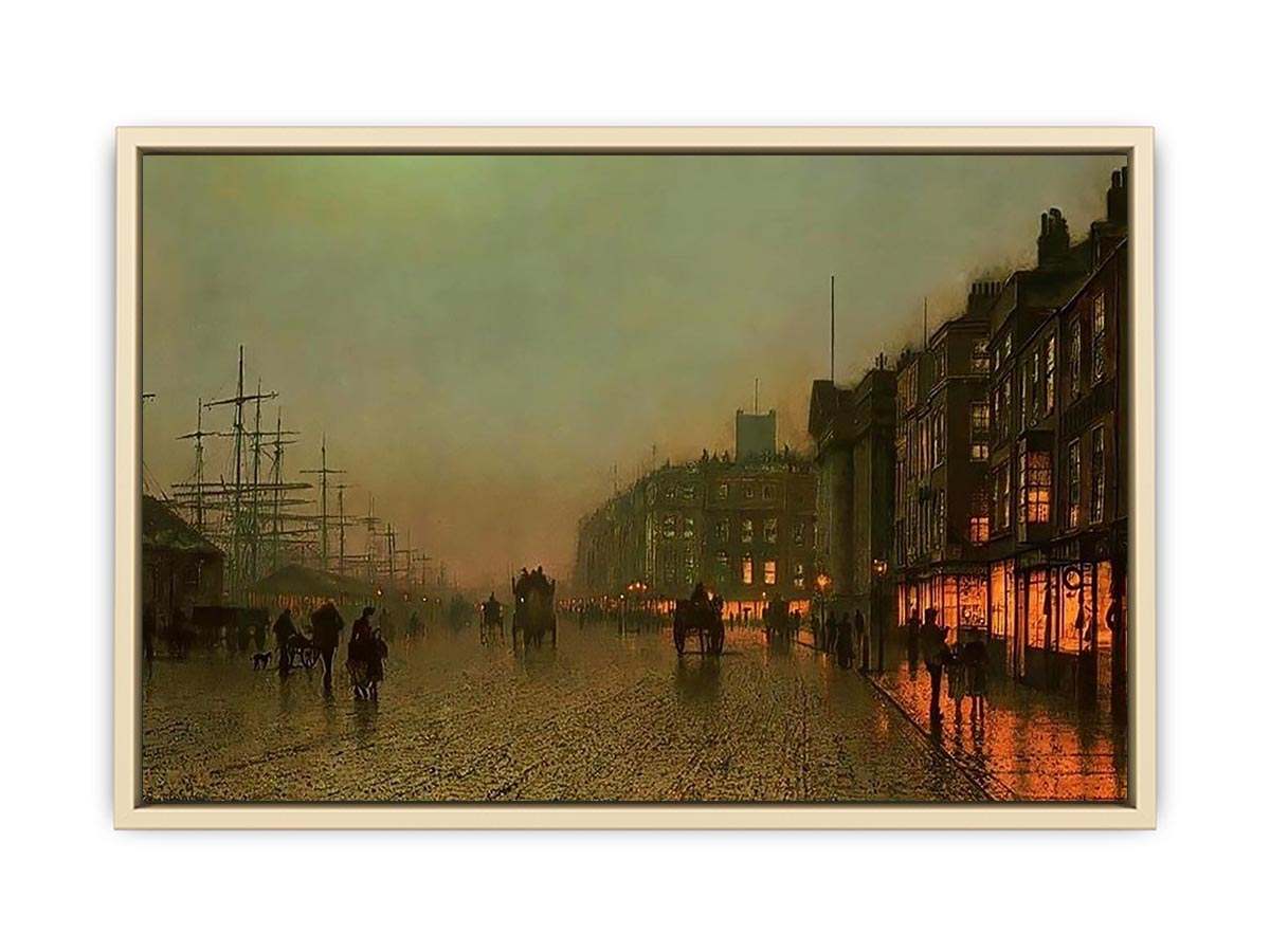Liverpool from Wapping  Art Print