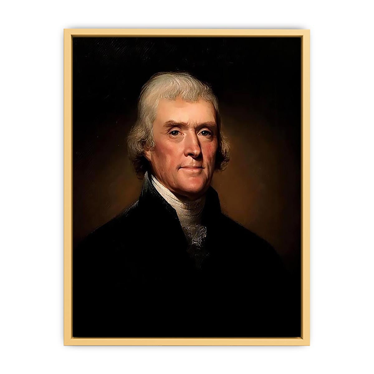 Portrait of Thomas Jefferson Streched canvas