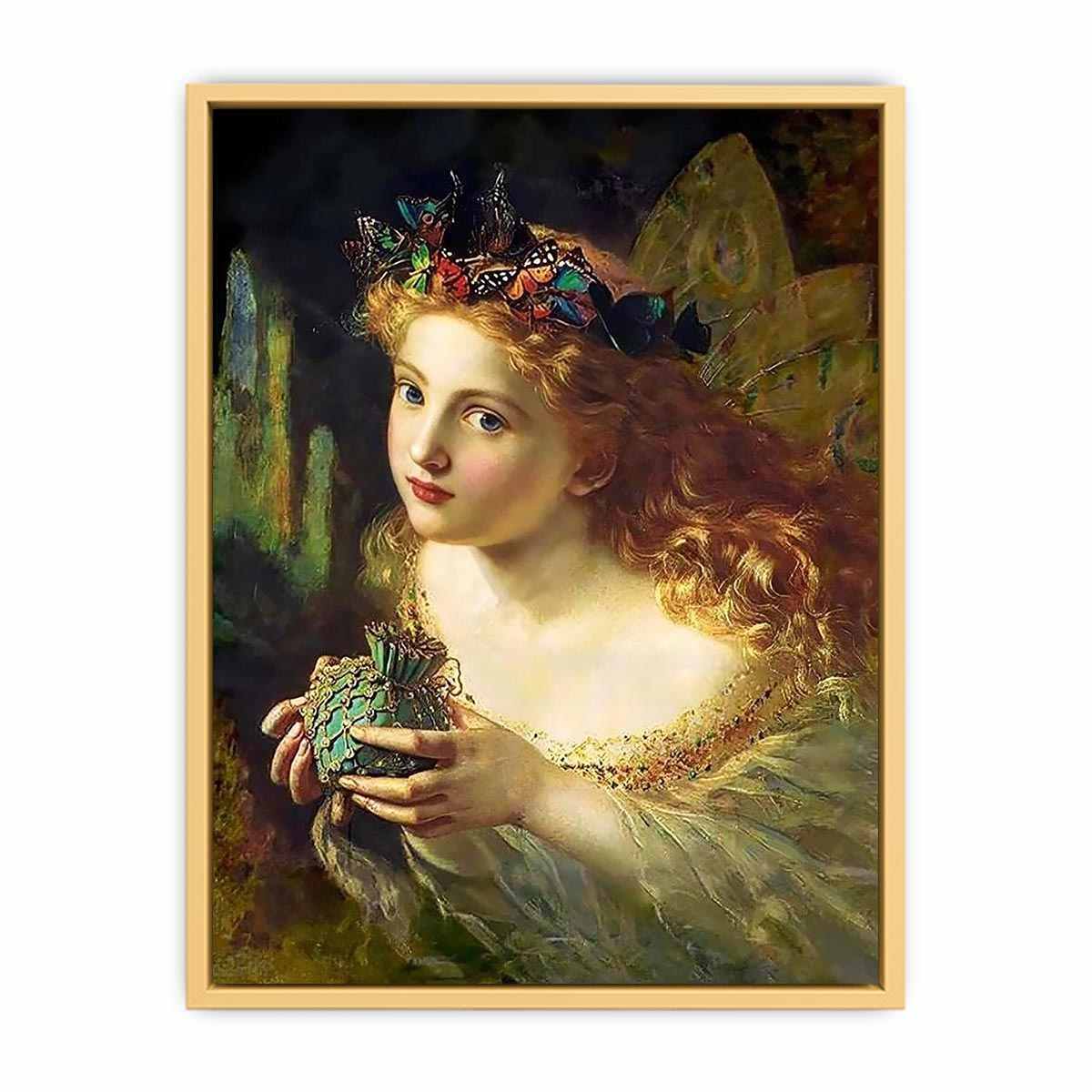 Take the Fair Face of Woman painting  by Sophie Gengembre Anderson Streched canvas