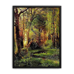 Forest Scene Canvas Print