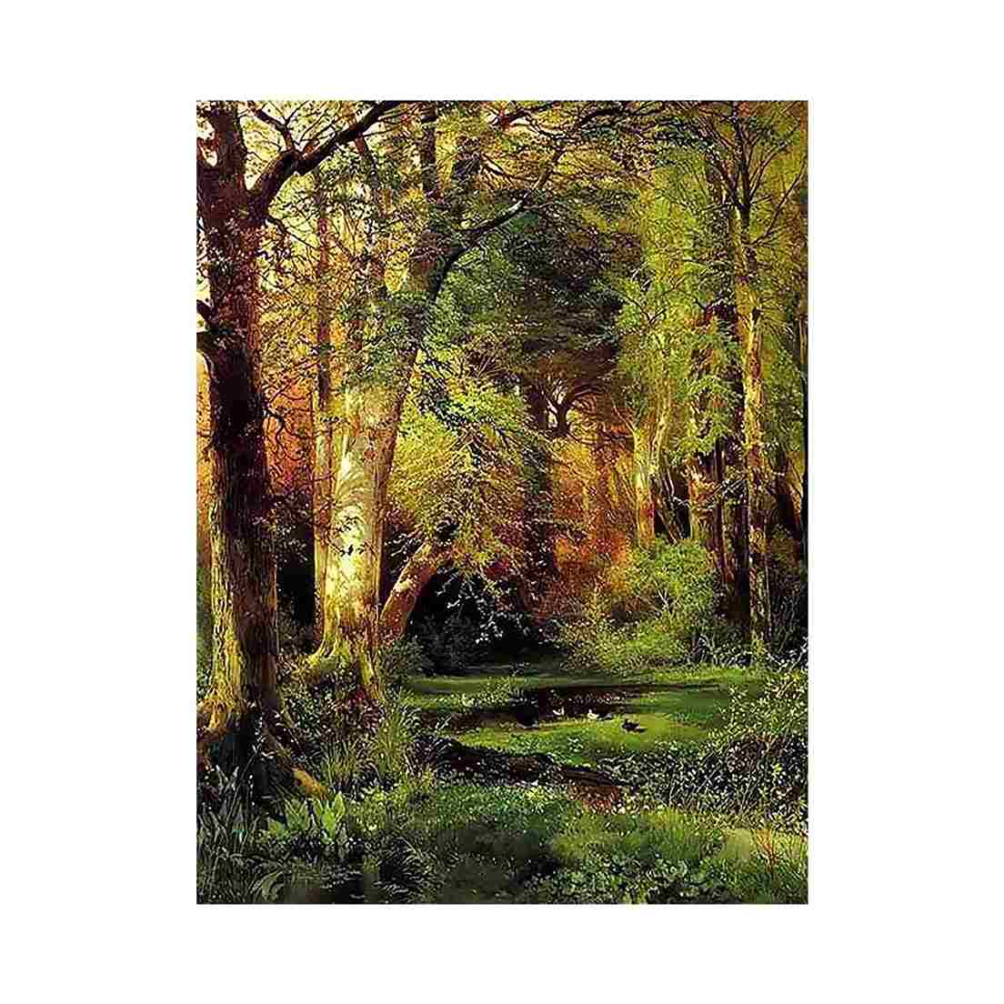 Forest Scene by Thomas Moran