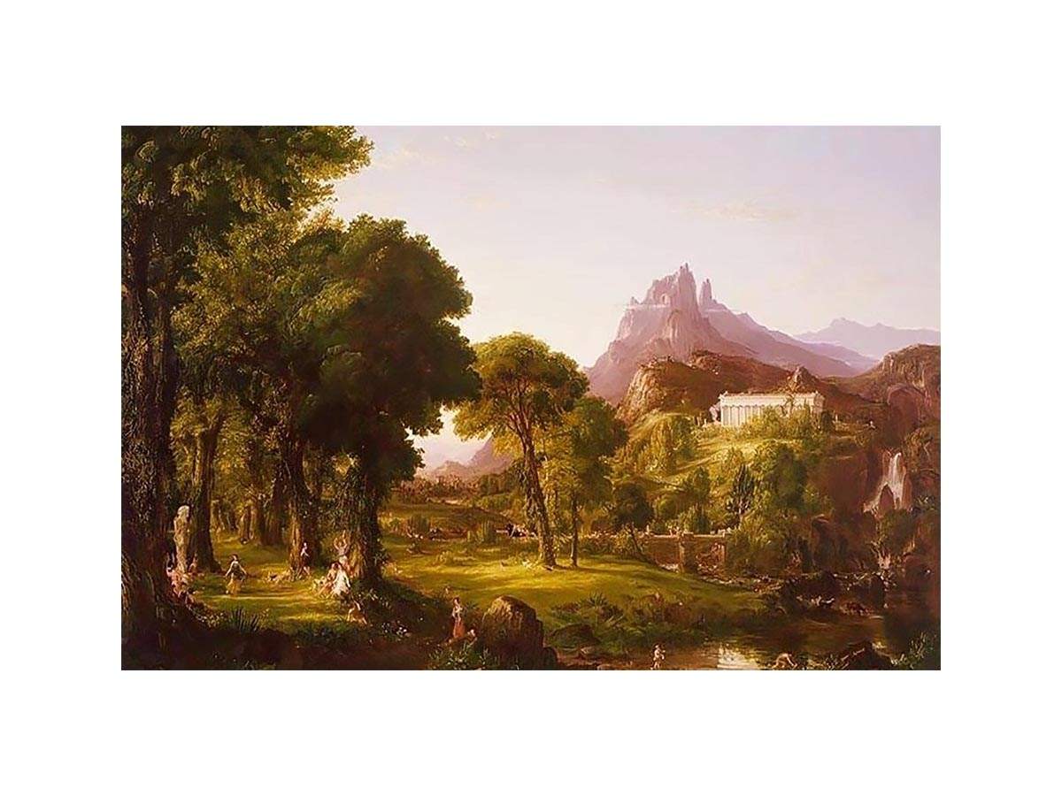 Dream of Arcadia by Thomas Cole
