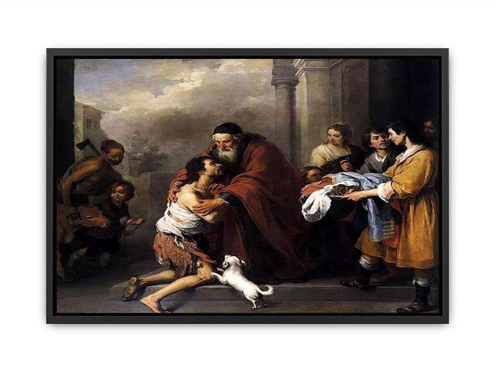 The Return of the Prodigal Son Canvas Print