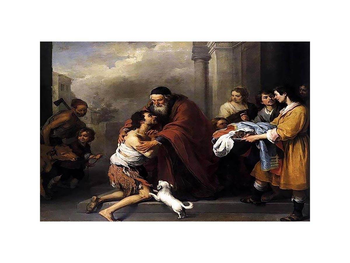 The Return of the Prodigal Son by Bartolomé Esteban Murillo