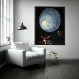 Paradise- Ascent of the Blessed by Hieronymous Bosch Painting