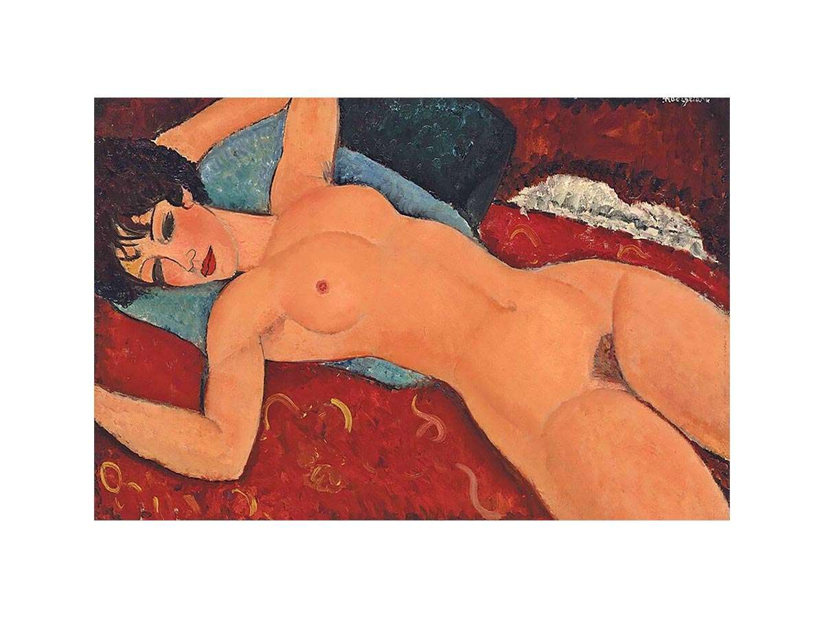The Nude Sdraiato by Modigliani Painting 