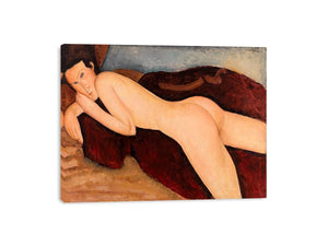 Reclining Nude by Modigliani  Painting 