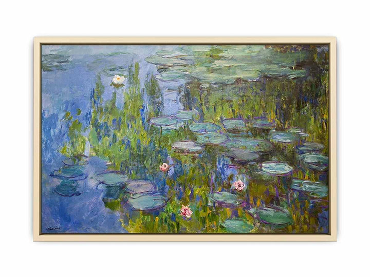 Sea Roses - Claude Monet  Art Print