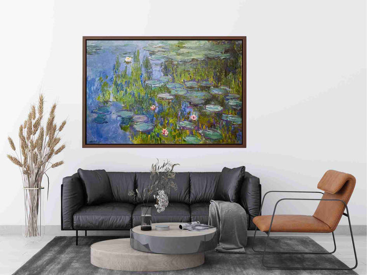 Sea Roses - Claude Monet Painting