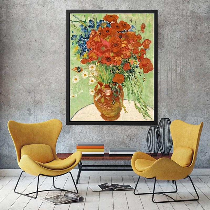 Wildflowers by Van Gogh   Painting