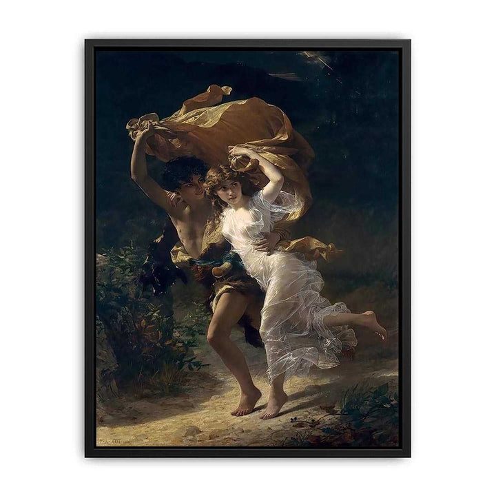 The Storm Painting Canvas Print