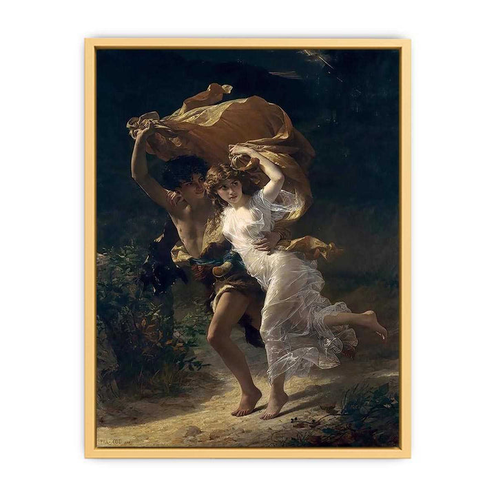 The Storm Painting Streched canvas