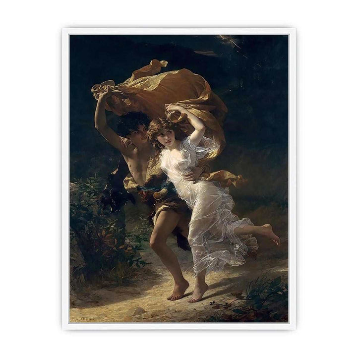 The Storm Painting Framed Print